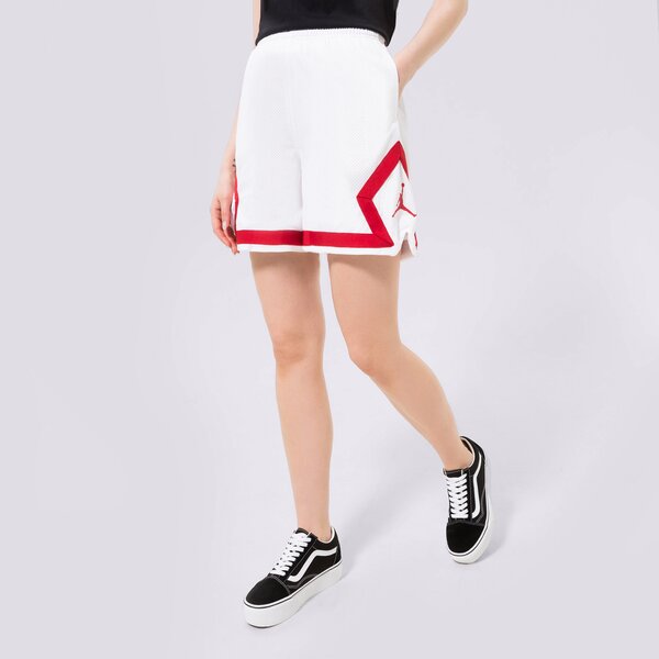 Дамски къси панталони JORDAN ШОРТИ W J HERITAGE DIAMOND S COR do5032-100 цвят бял