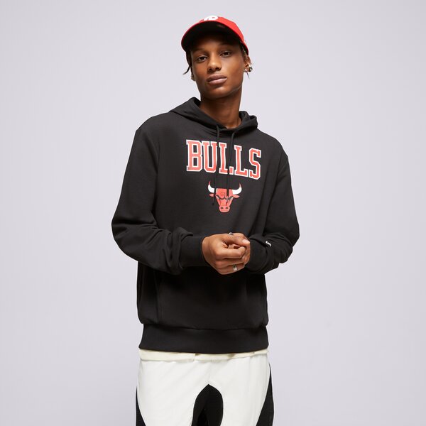 Мъжки суичър NEW ERA СУИТЧЪР С КАЧУЛКА NBA TEAM LOGO BULLS CHICAGO BULLS 60357036 цвят черен