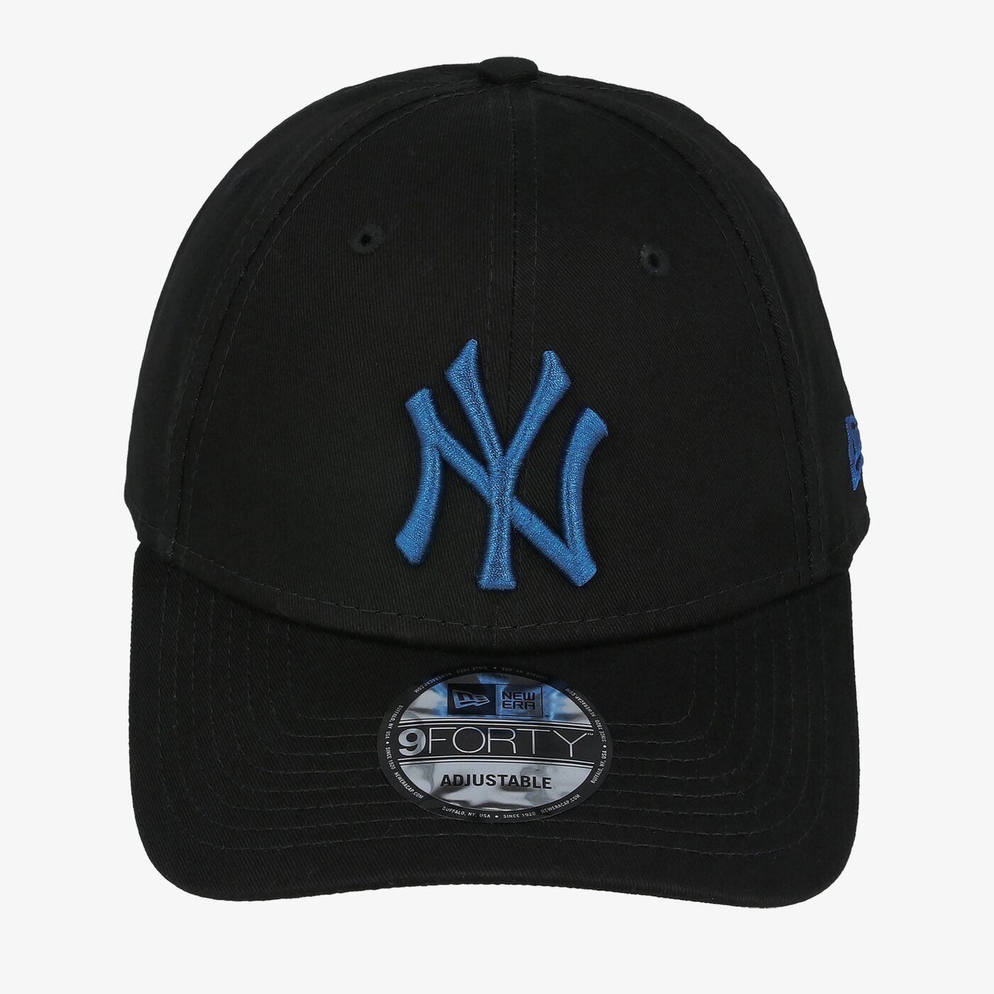 Мъжка шапка с козирка NEW ERA ШАПКА 9FORTY NYY BLK/BLUE NEW YORK YANKEES BLKDTL 12490478 цвят черен