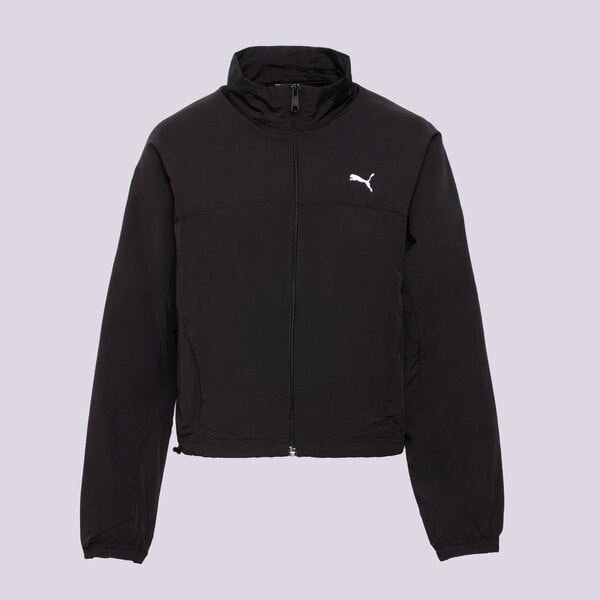 Дамско преходно яке PUMA ЯКЕ OVERSIZED ZIP-OFF WOVEN JACKET 629807 01 цвят черен