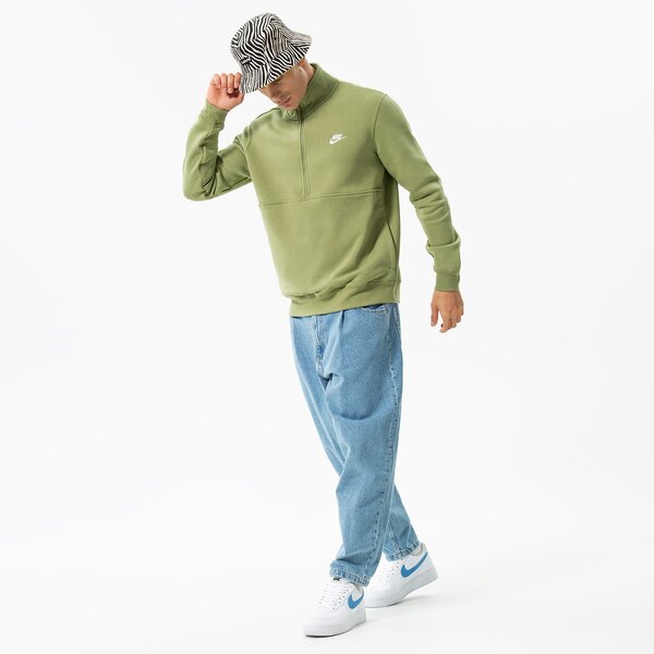 Мъжки суичър NIKE СУИТЧЪР M NSW CLUB BB HZ ТОП dd4732-334 цвят каки