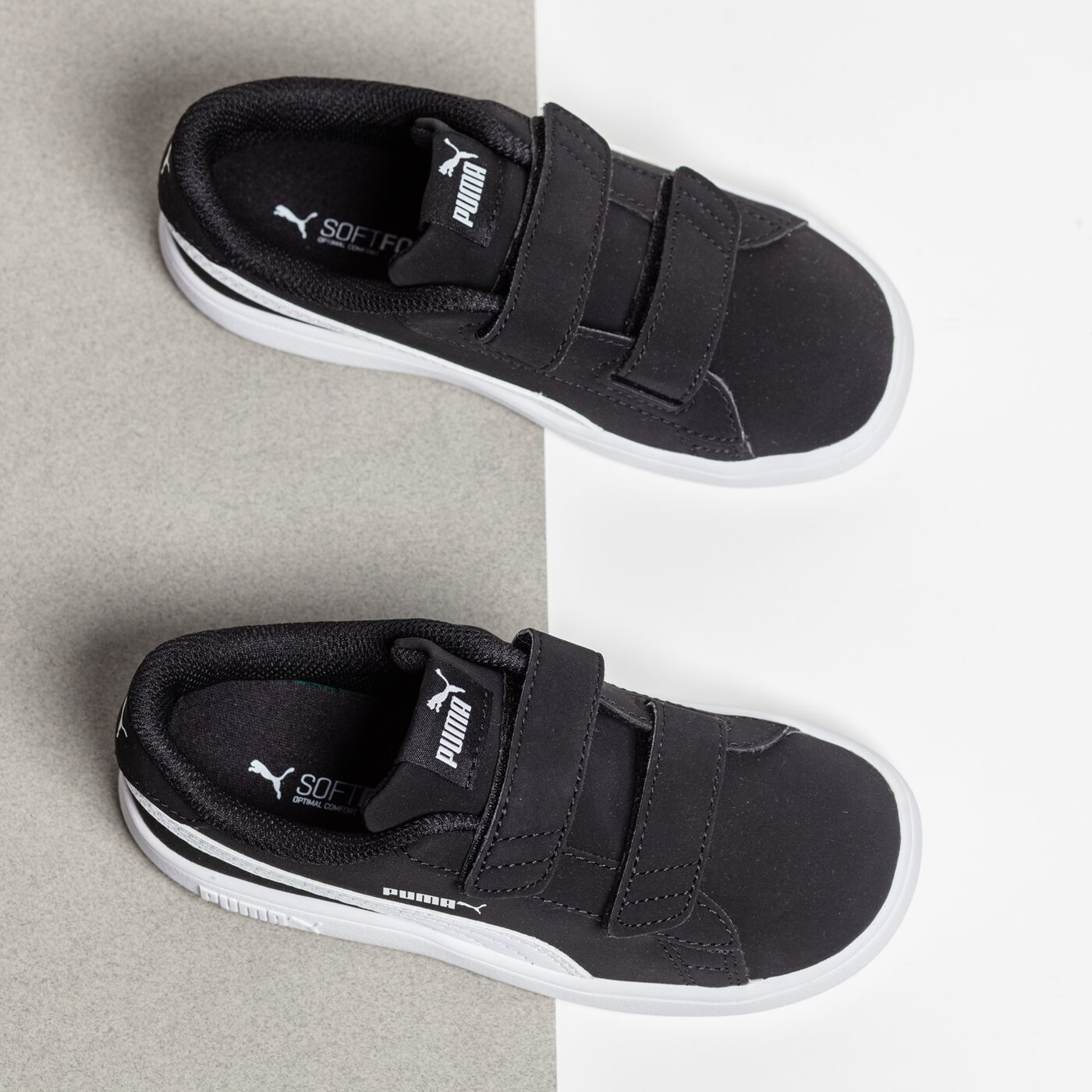 Детски маратонки PUMA SMASH V2 BUCK V INF 36518434 цвят черен