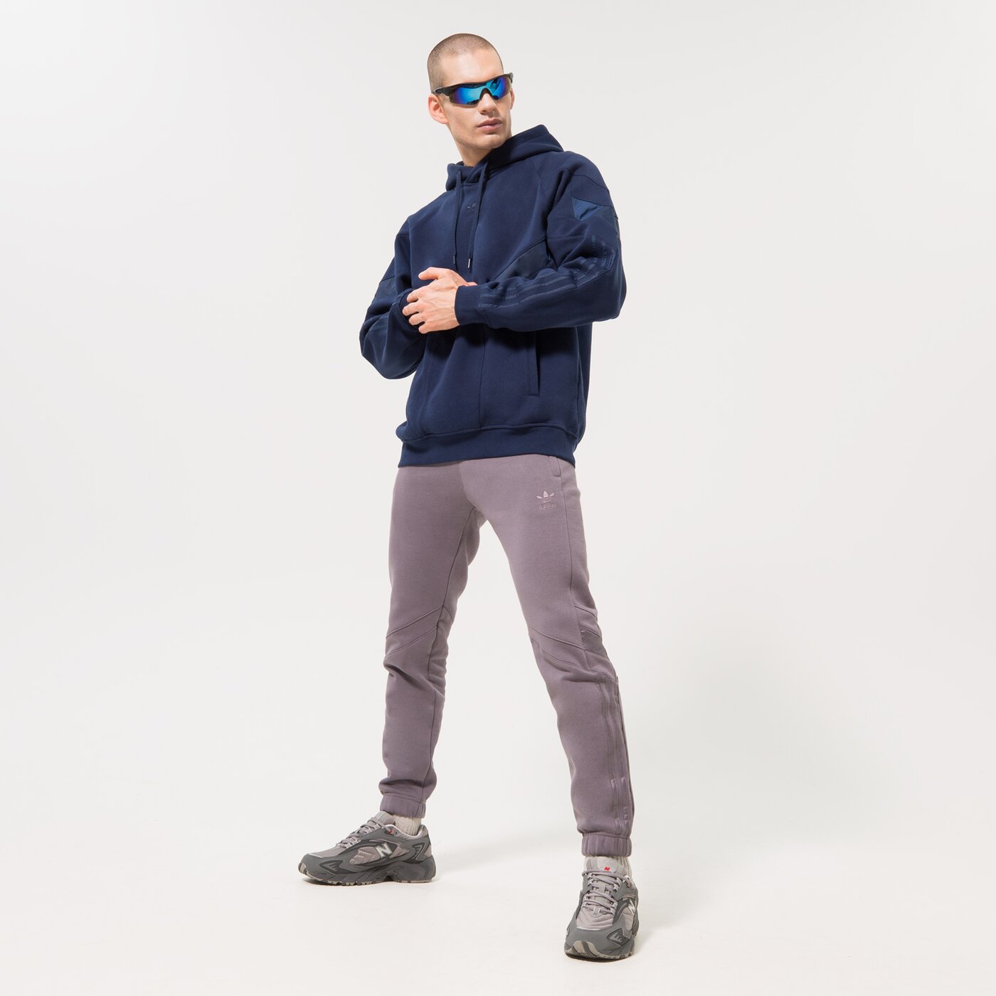 Мъжки суичър ADIDAS СУИТЧЪР С КАЧУЛКА WV OVERL DIR HD hk7343 цвят тъмносин