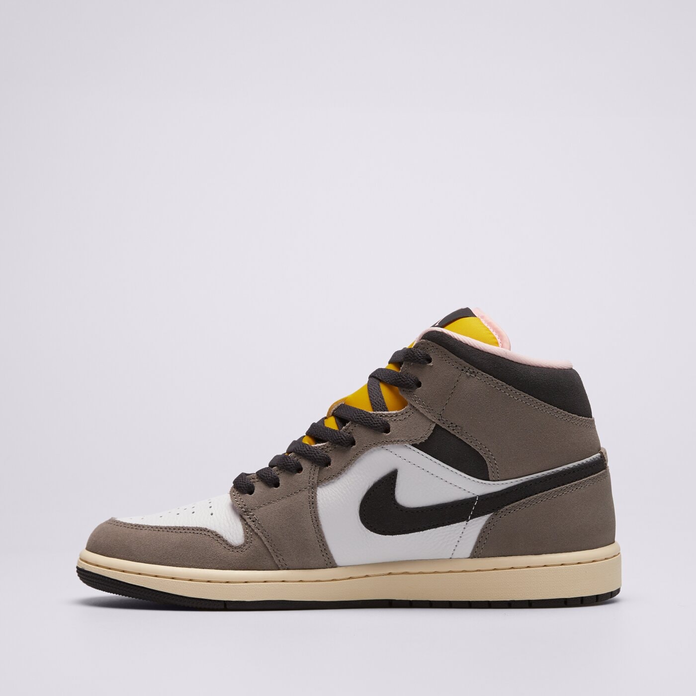 Мъжки маратонки AIR JORDAN 1 MID  hq2011-100 цвят бял