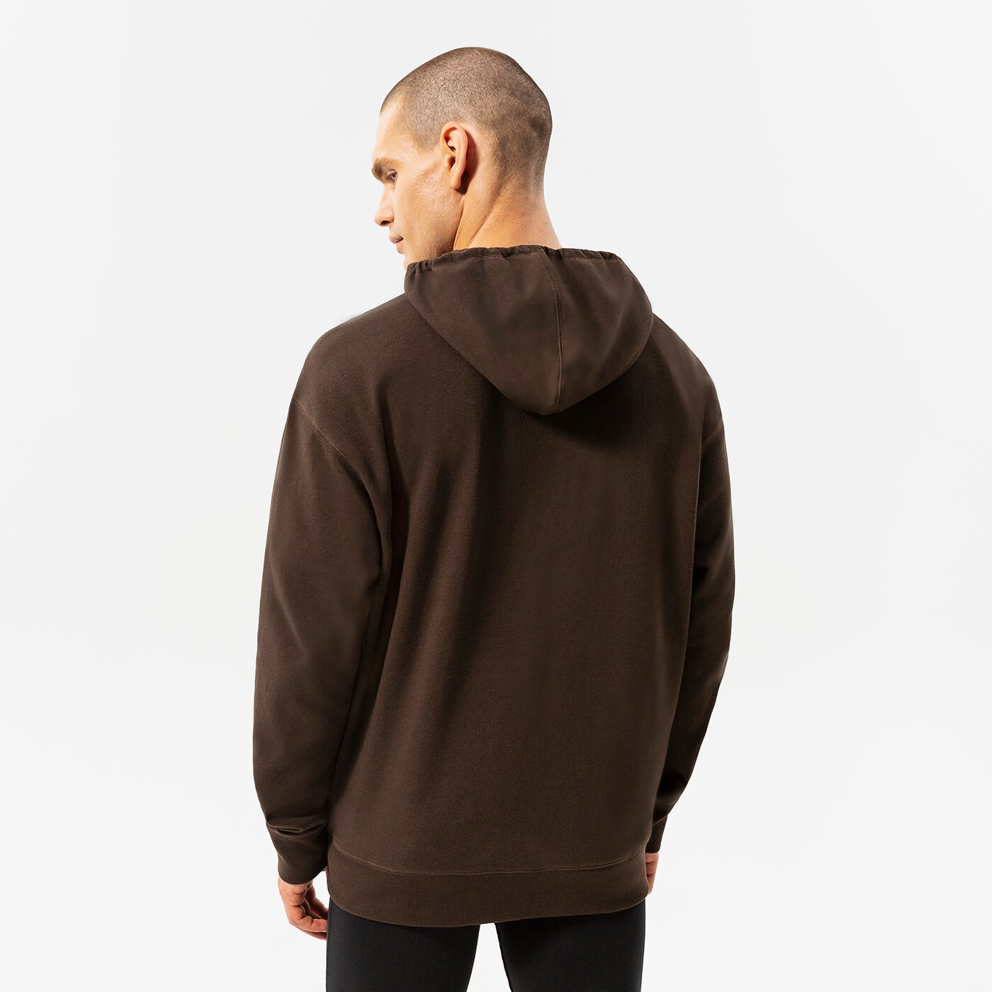 Мъжки суичър NEW BALANCE СУИТЧЪР С КАЧУЛКА NB ESSENTIALS UNI-SSENTIALS PO ut21500rhe цвят кафяв