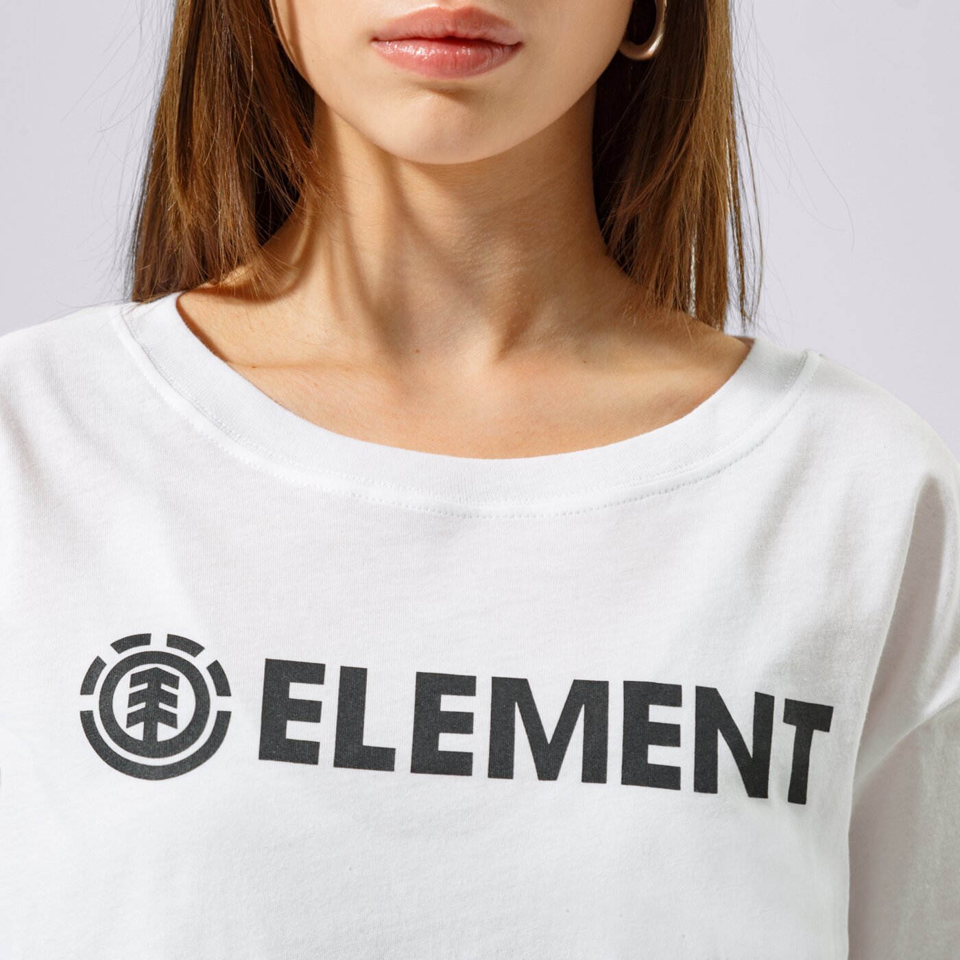 Дамска тениска ELEMENT ТЕНИСКА ELEMENT LOGO SS W w3ssb7-3904 цвят бял