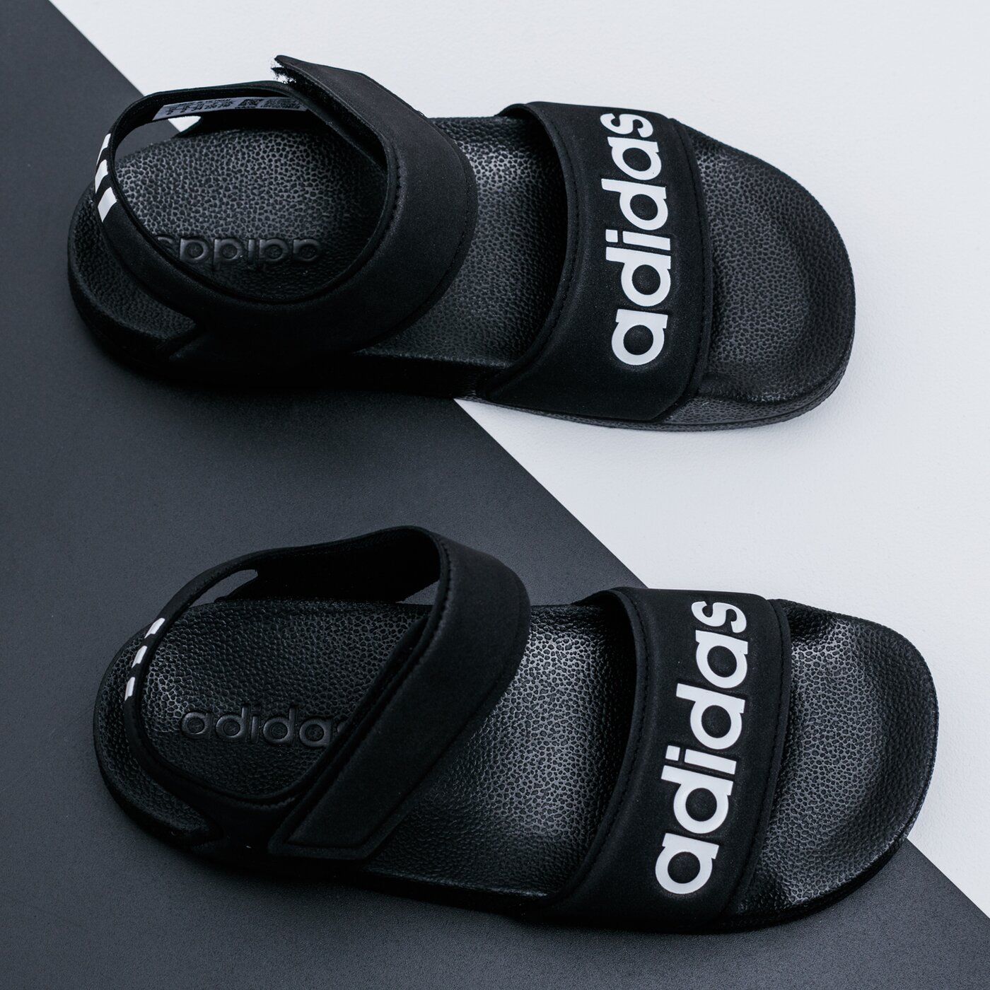Детски чехли и сандали ADIDAS ADILETTE SANDALS  g26879 цвят черен