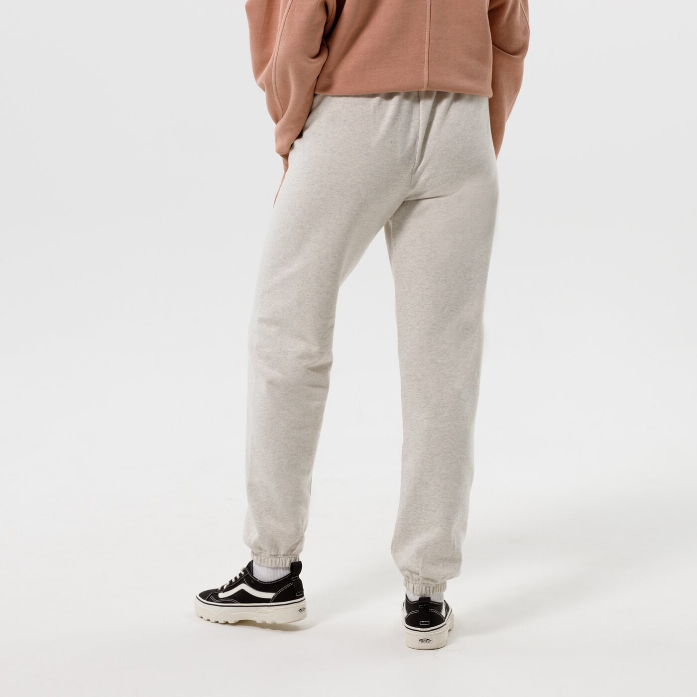 Дамски панталони REEBOK ПАНТАЛОНИ CL PF SM LOGO FT PANT h49252 цвят бял