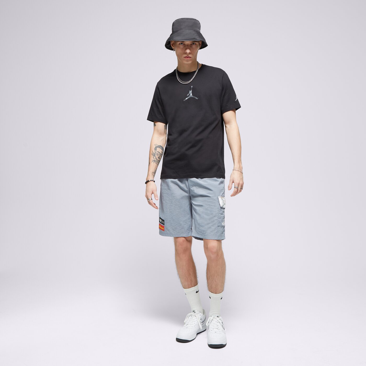 Мъжка тениска JORDAN ТЕНИСКА M J BRAND GFX SS CREW2 fd7029-010 цвят черен