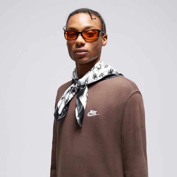 Мъжки суичър NIKE СУИТЧЪР SPORTSWEAR CLUB FLEECE bv2662-237 цвят кафяв