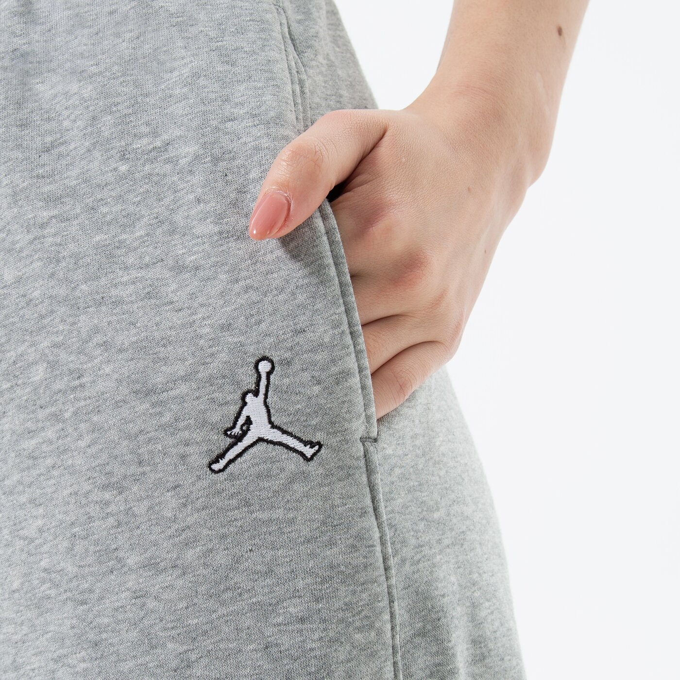 Дамски панталони JORDAN ESSENTIAL JOGGERS  dq4478-063 цвят сив