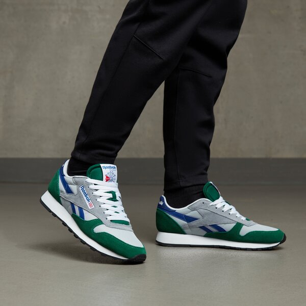Мъжки маратонки REEBOK CLASSIC LEATHER gx4655 цвят зелен