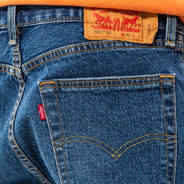 Мъжки къси панталони LEVI'S ШОРТИ 501 93 SHORTS 852210024 цвят син
