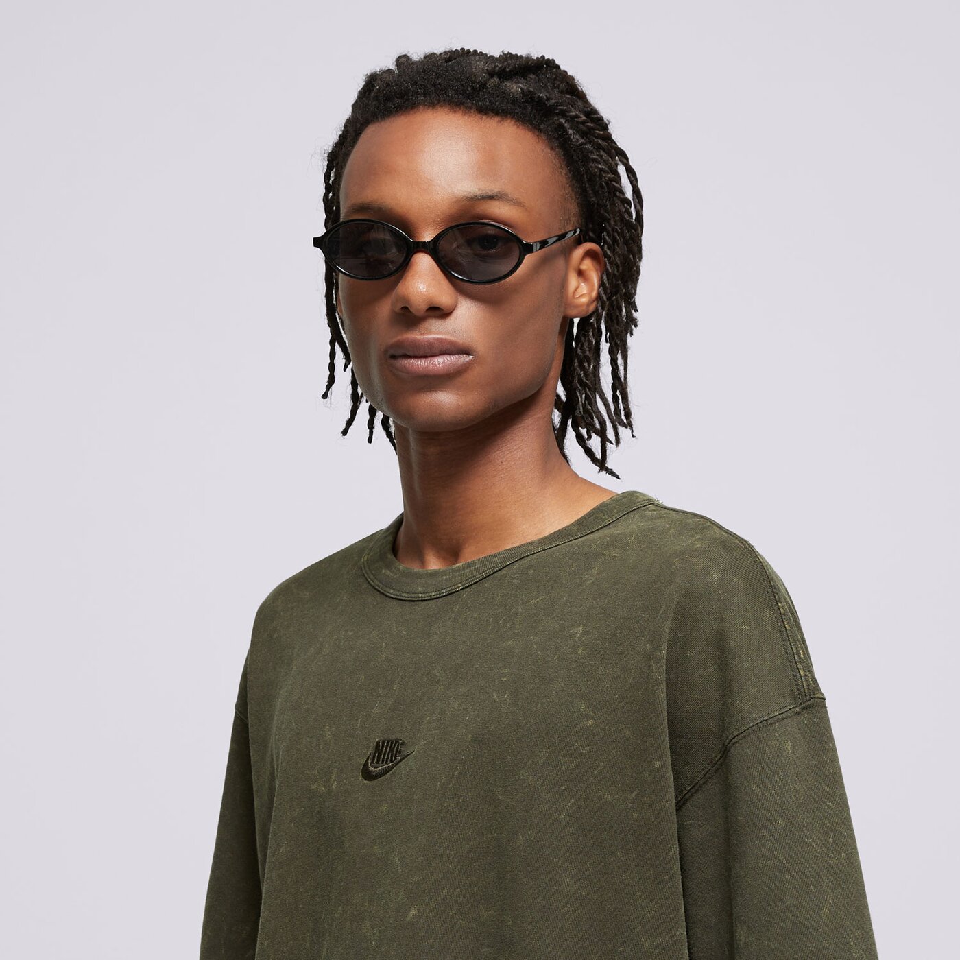 Мъжка тениска NIKE ТЕНИСКА M NSW TEE M90 SSNL PRE ESS S25 hj0552-355 цвят сив