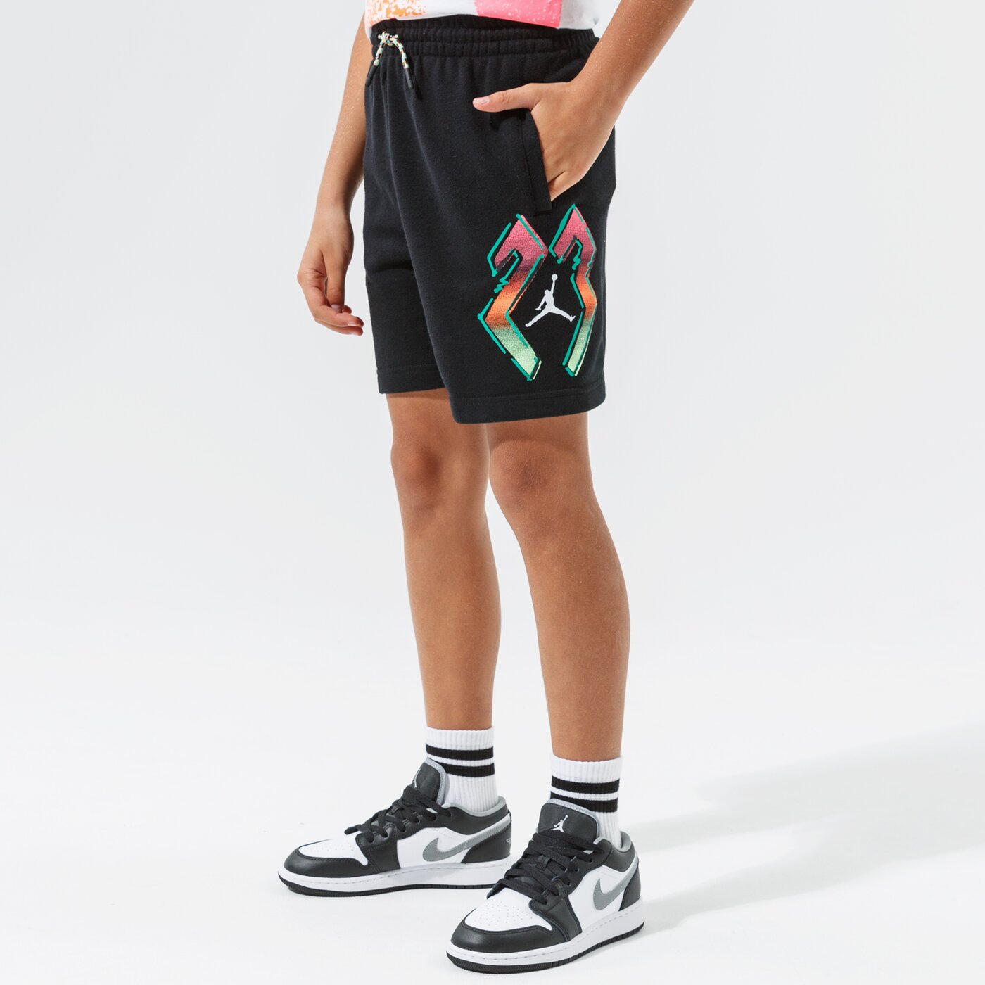  JORDAN ШОРТИ SPORT DNA SHORT BOY 95a592-023 цвят черен
