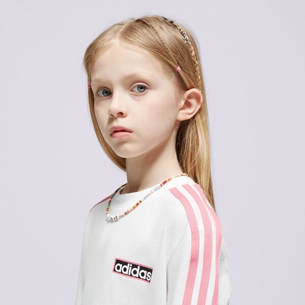 Детска тениска ADIDAS ТЕНИСКА TEE GIRL in2120 цвят бял