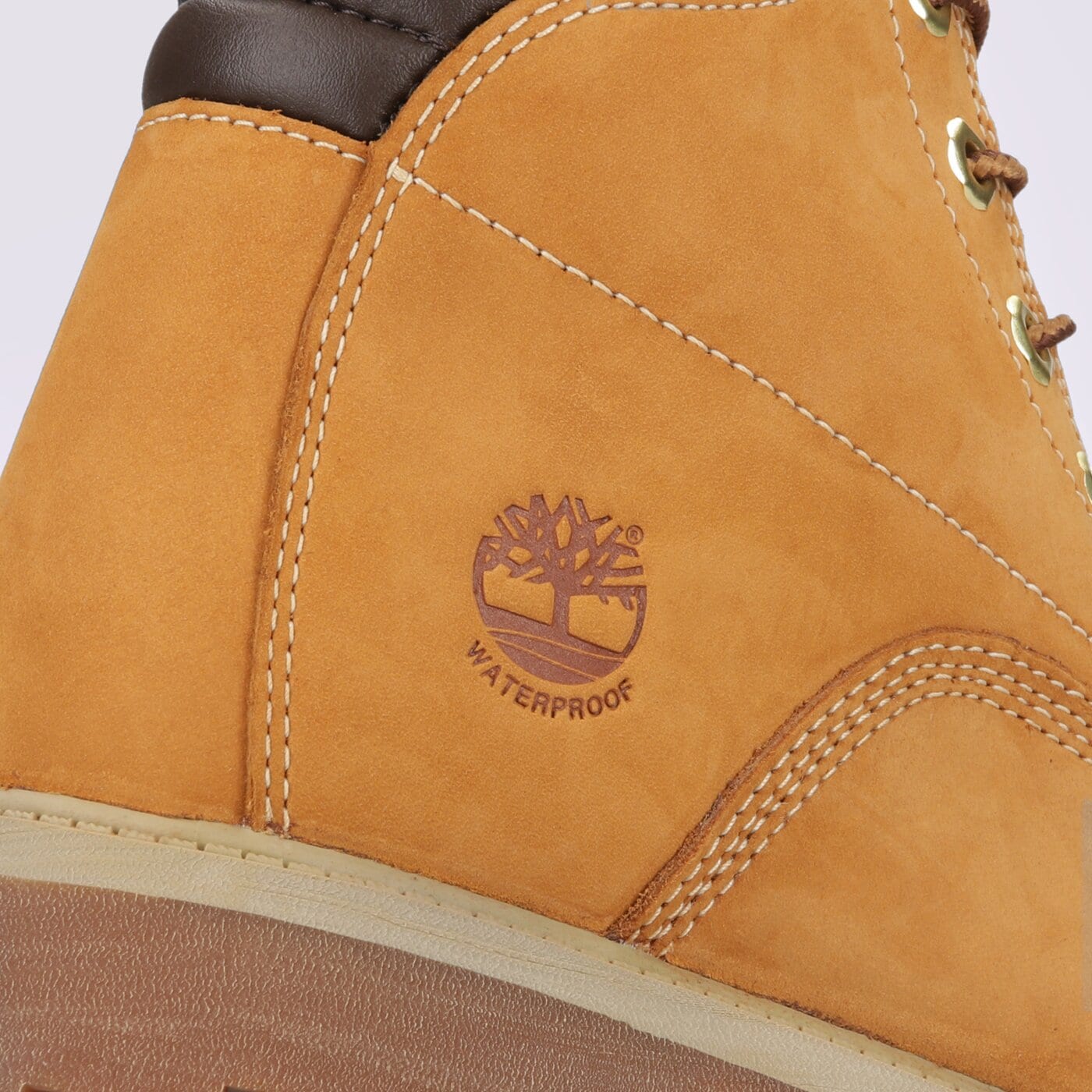 Детски боти TIMBERLAND ALBURN 6 INCH WP BOOT tb1a2fx62311 цвят жълт