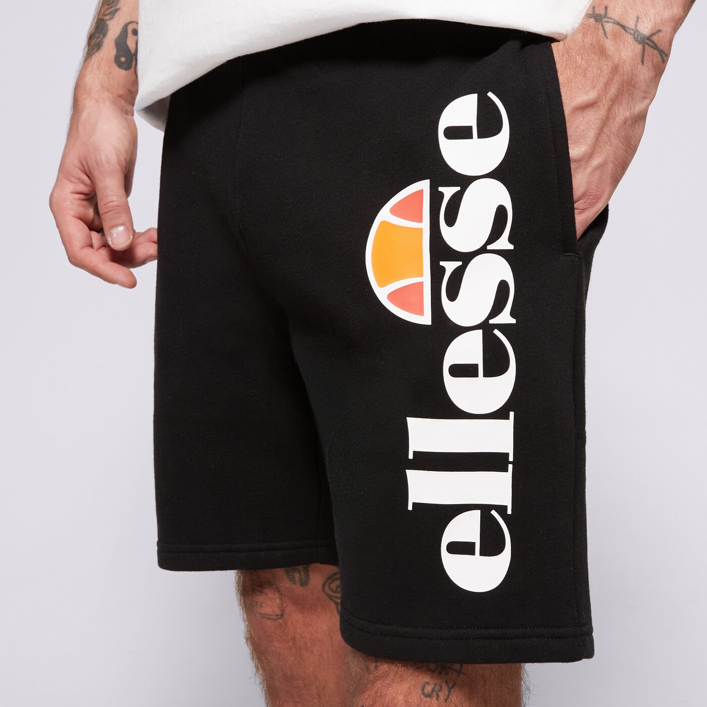 Мъжки къси панталони ELLESSE ШОРТИ BOSSINI BLK shs08748011 цвят черен