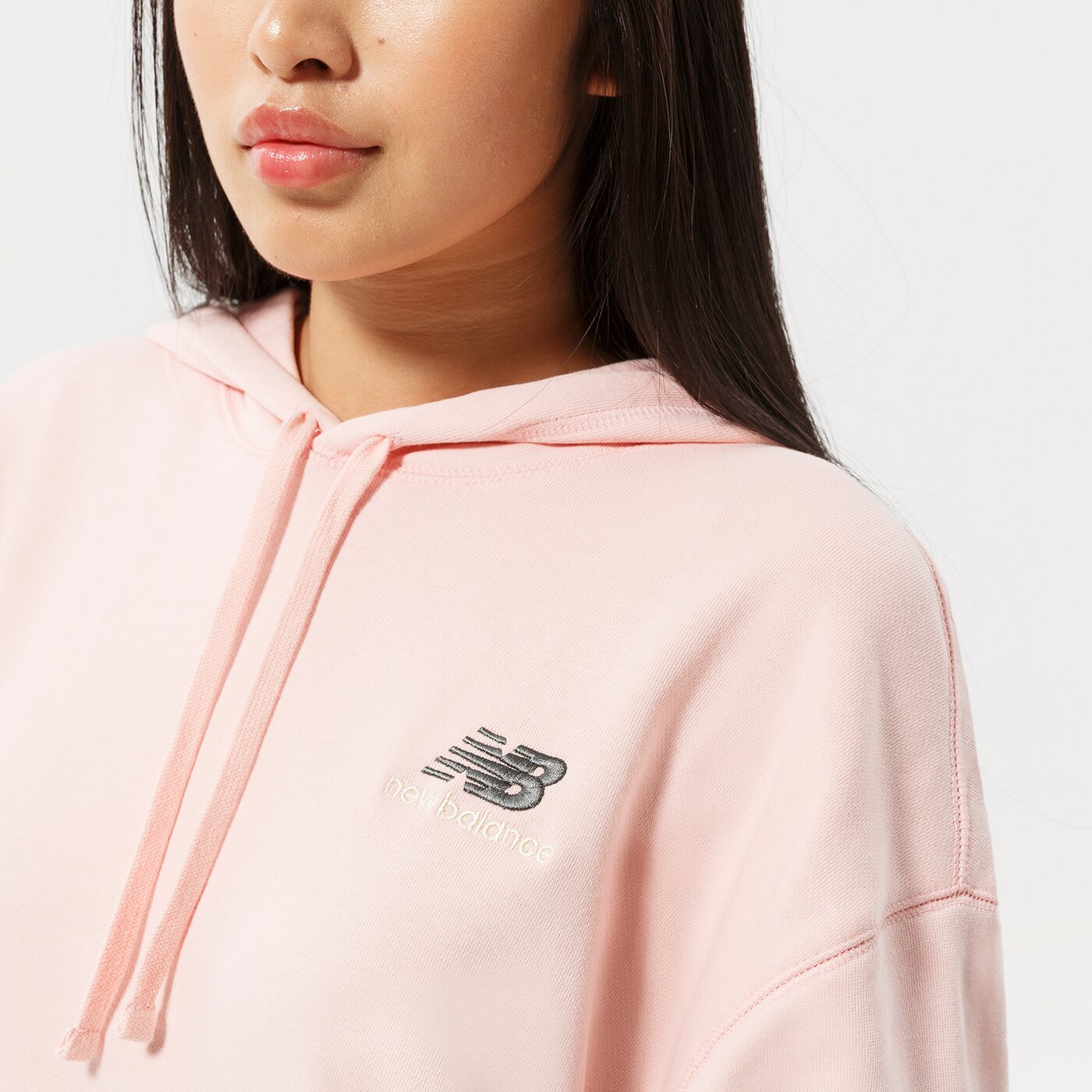 Мъжки суичър NEW BALANCE СУИТЧЪР С КАЧУЛКА NB ESSENTIALS UNI-SSENTIALS PO ut21500pie цвят розов