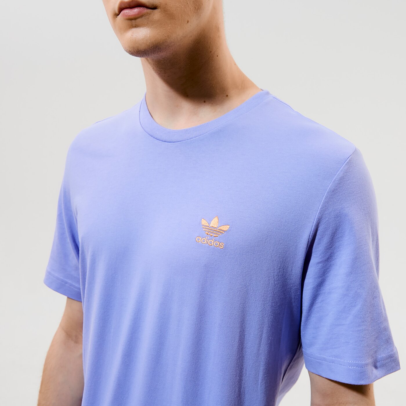 Мъжка тениска ADIDAS ТЕНИСКА ESSENTIAL TEE gn3402 цвят виолетов