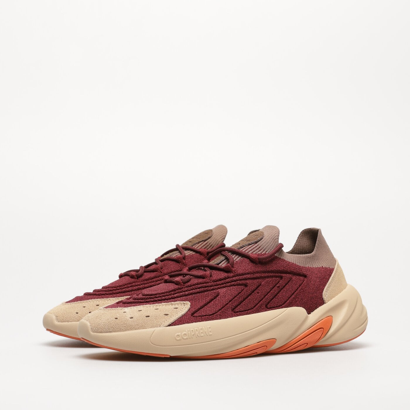 Мъжки маратонки ADIDAS OZELIA KNT gy9927 цвят бордо