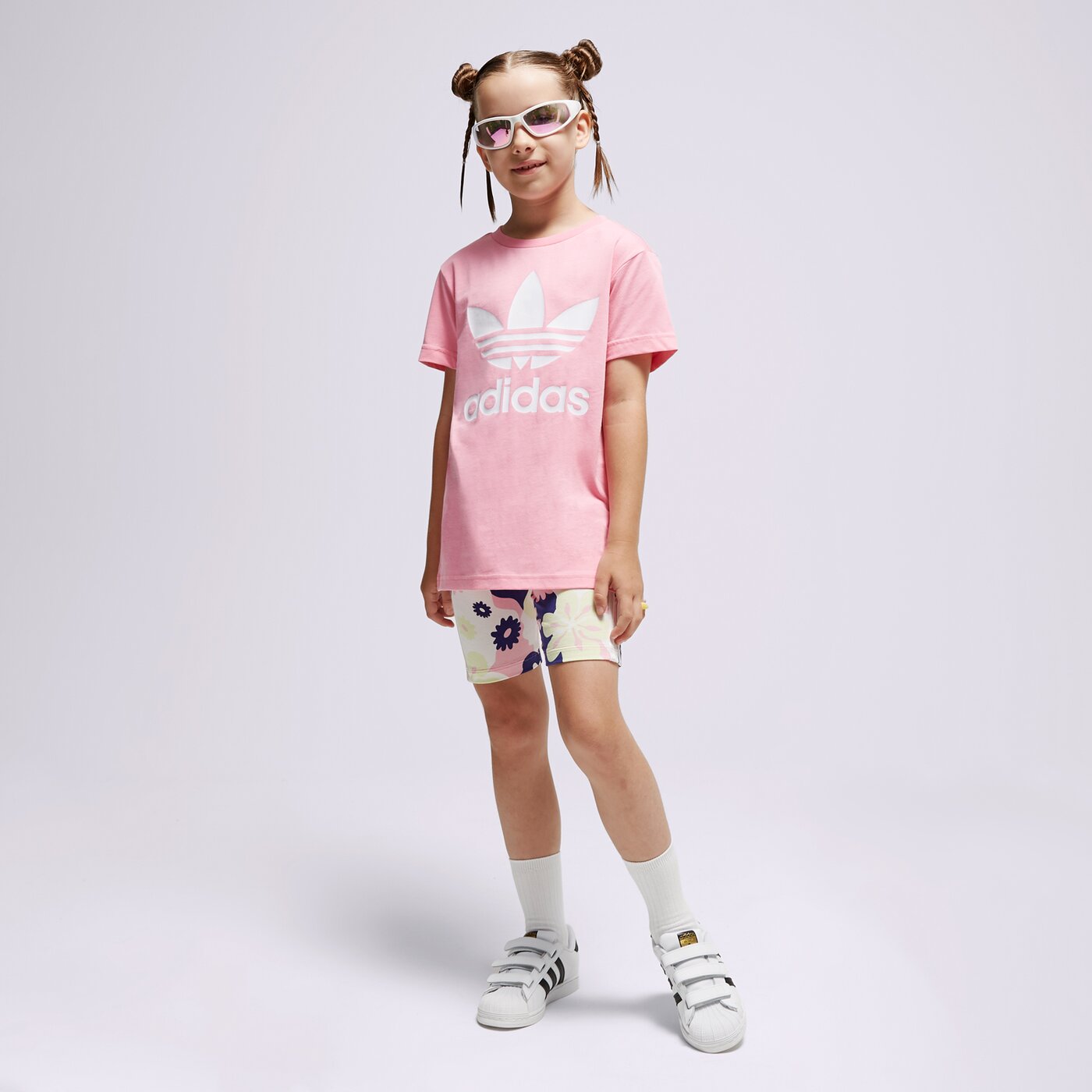 Adidas ТЕНИСКА Trefoil Tee Girl Ib9932 Детски Цвят розов Модни Тениски