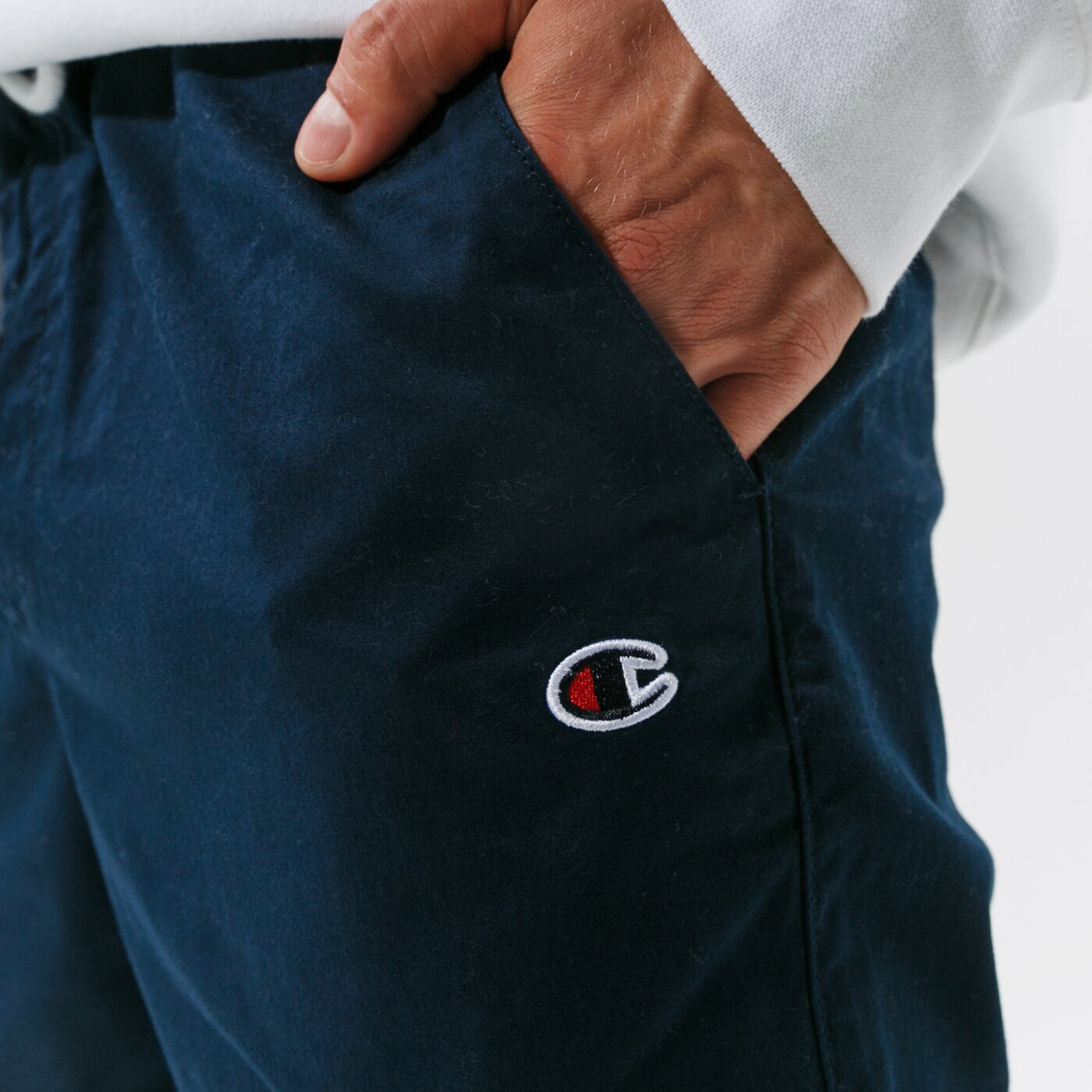 Мъжки панталони CHAMPION ПАНТАЛОНИ ELASTIC CUFF PANTS 214366bs538 цвят тъмносин