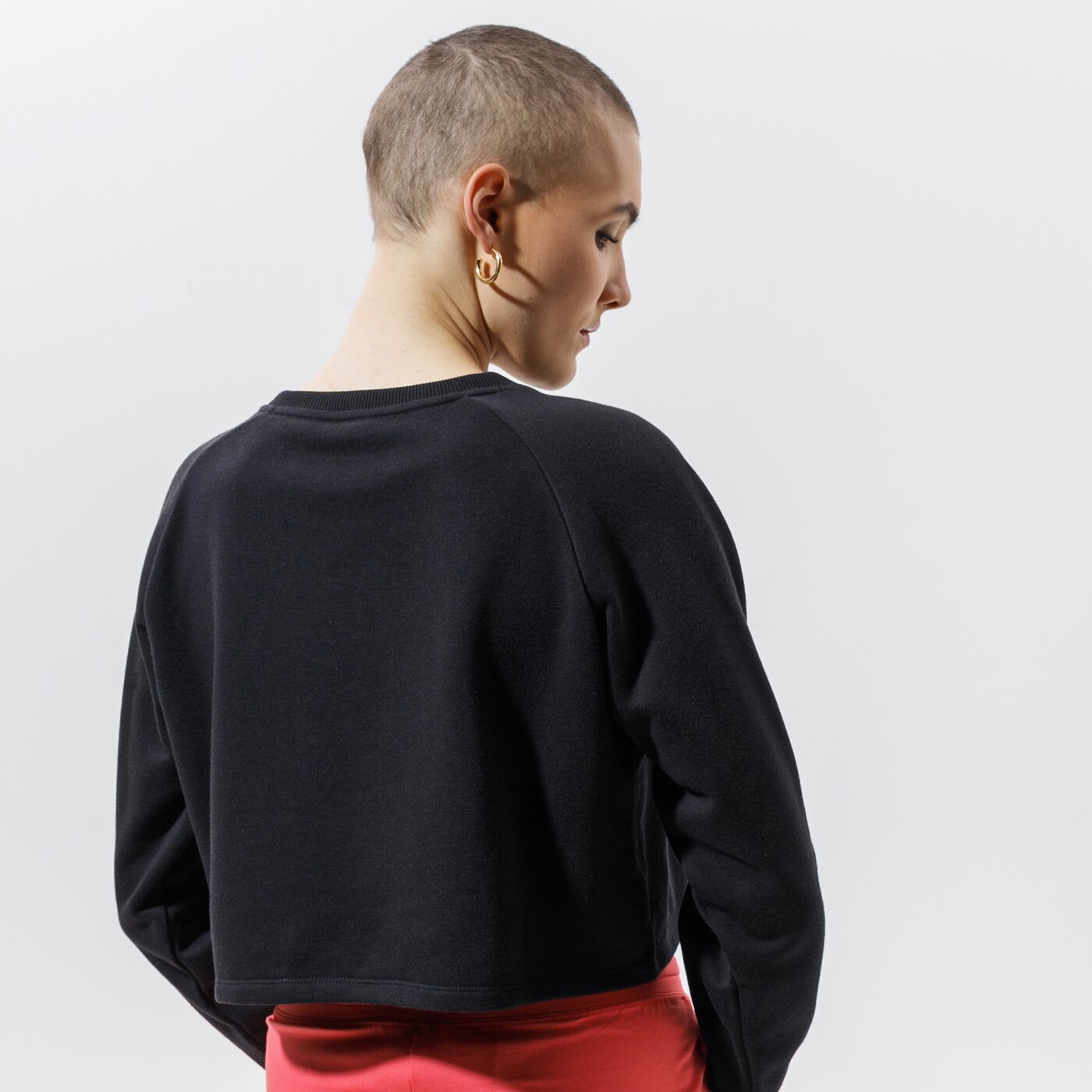 Дамски суичър CHAMPION СУИТЧЪР CREWNECK SWEATSHIRT 114079kk001 цвят черен