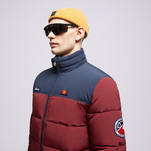 Мъжко зимно яке ELLESSE ЯКЕ ЗИМНО NEBULA BRGND/NAVY PADDED JACKET shr12789803 цвят бордо