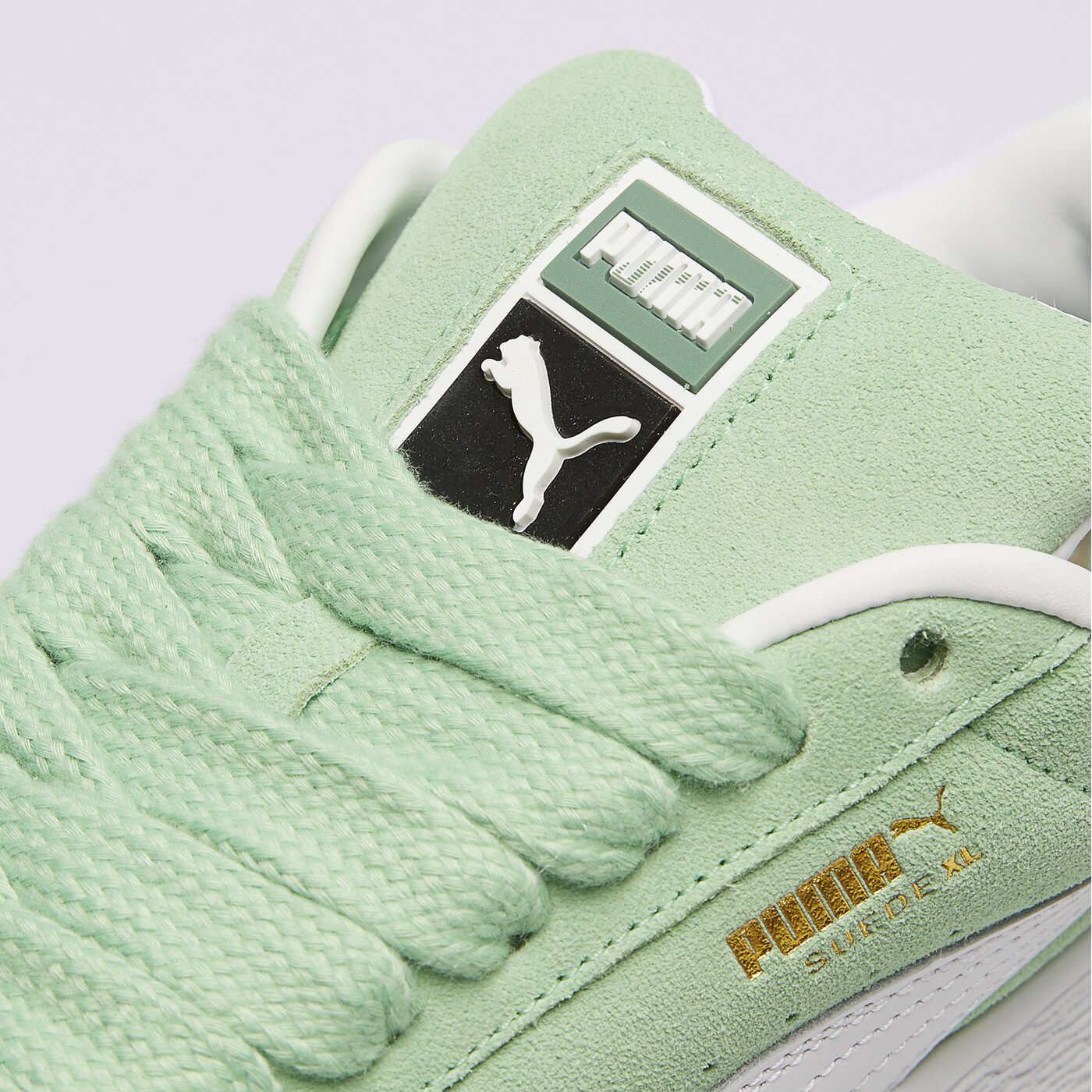 Дамски маратонки PUMA SUEDE XL  39520507 цвят зелен