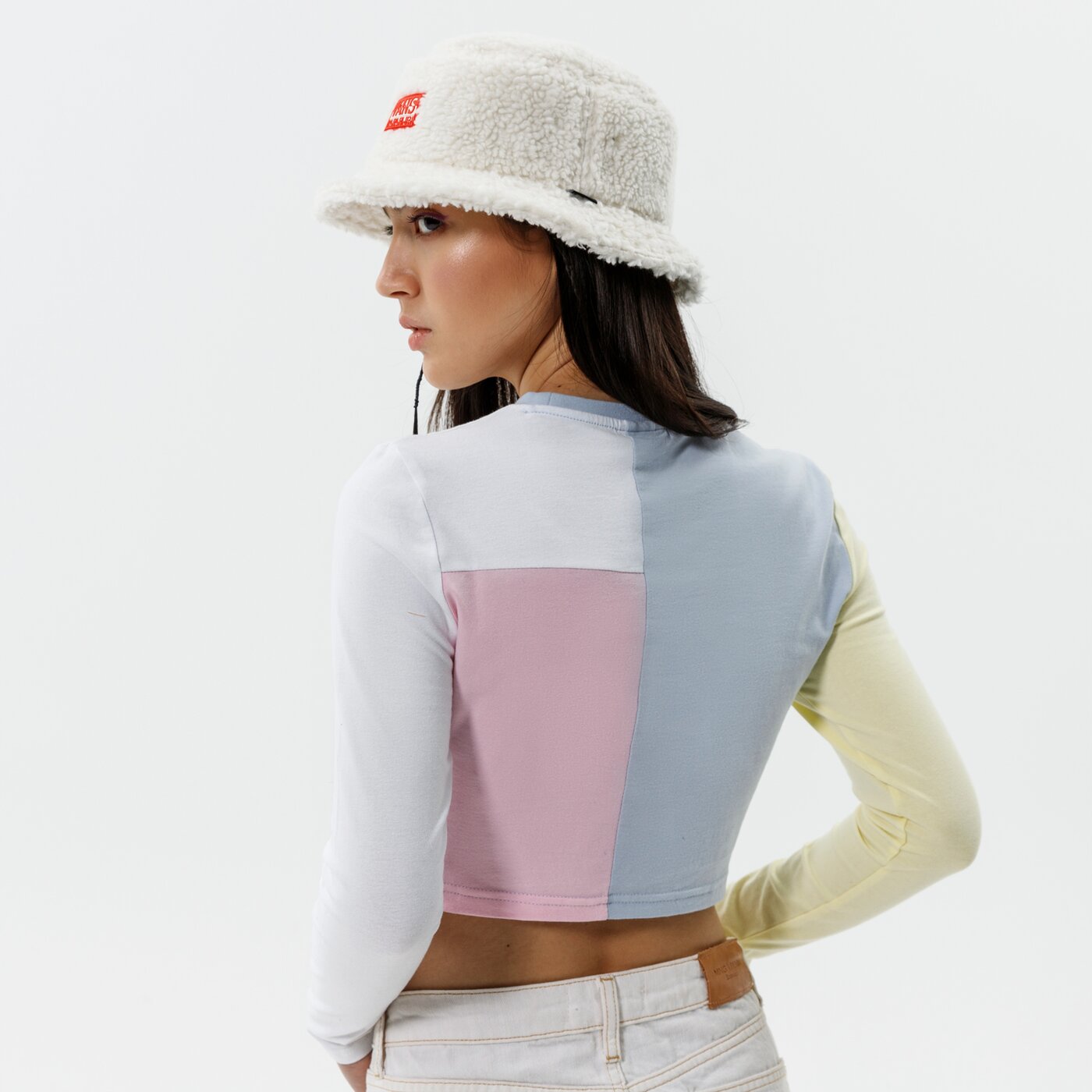Дамска тениска ELLESSE ТЕНИСКА POMERIGGIO LS CROP ТЕНИСКА MLT sgj11879940 цвят многоцветен