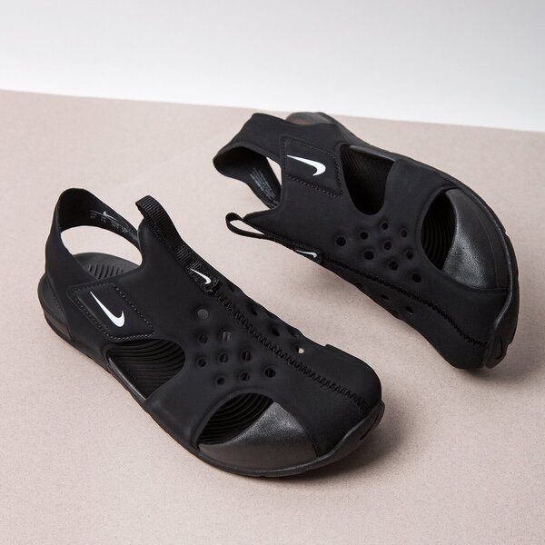 Детски чехли и сандали NIKE SUNRAY PROTECT 2 BP 943826-001 цвят черен