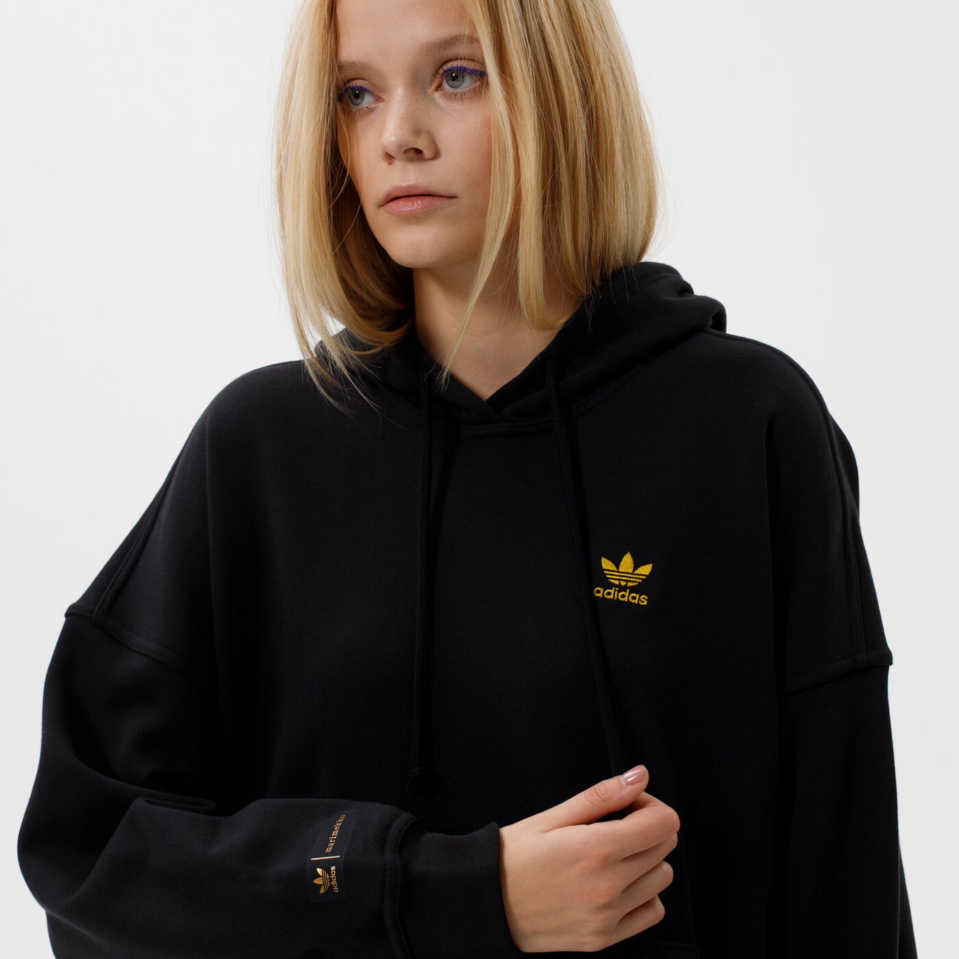 Дамски суичър ADIDAS СУИТЧЪР С КАЧУЛКА BF HOODIE h20415 цвят черен