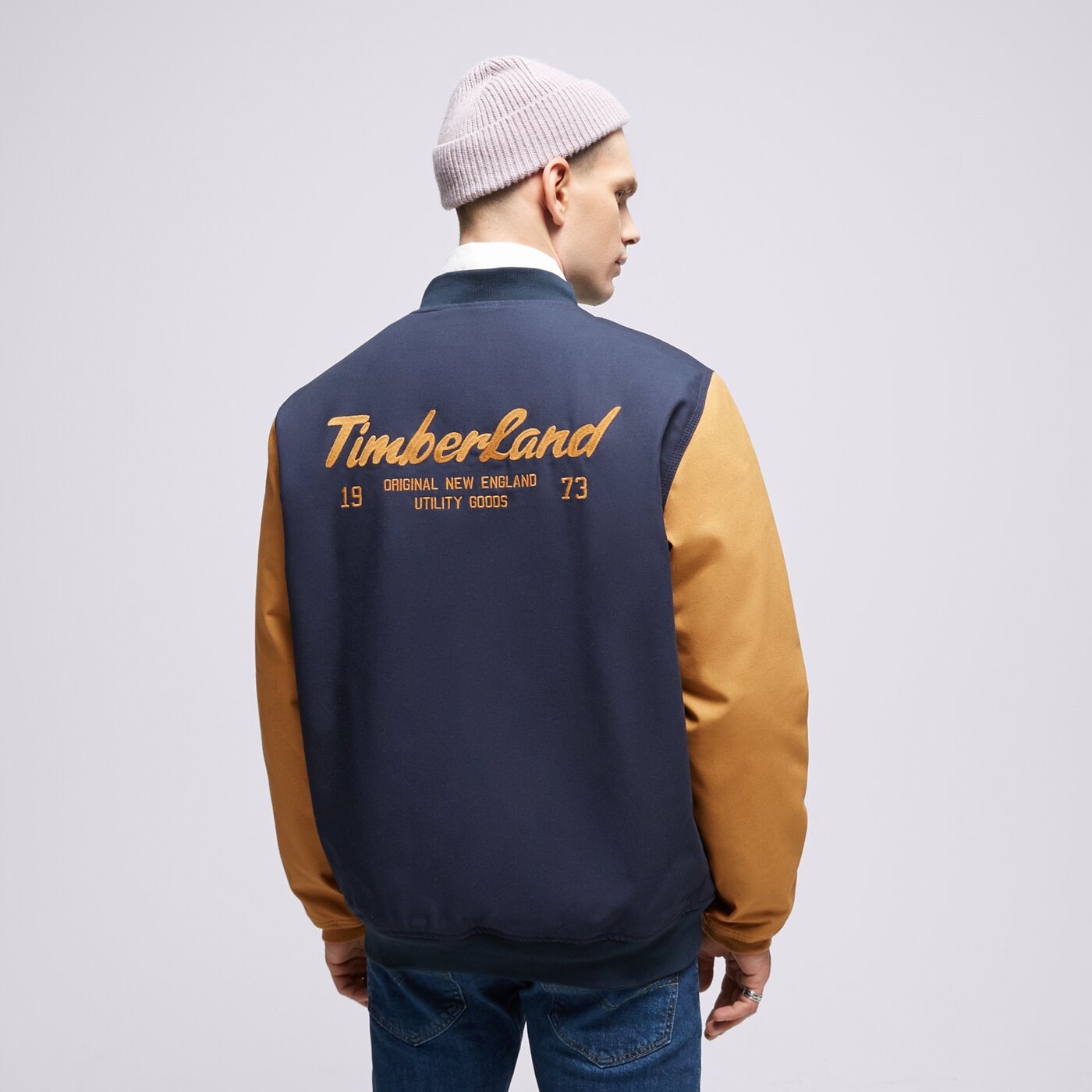 Мъжко преходно яке TIMBERLAND ЯКЕ UTILITY BOMBER tb0a6g7n4331 цвят тъмносин
