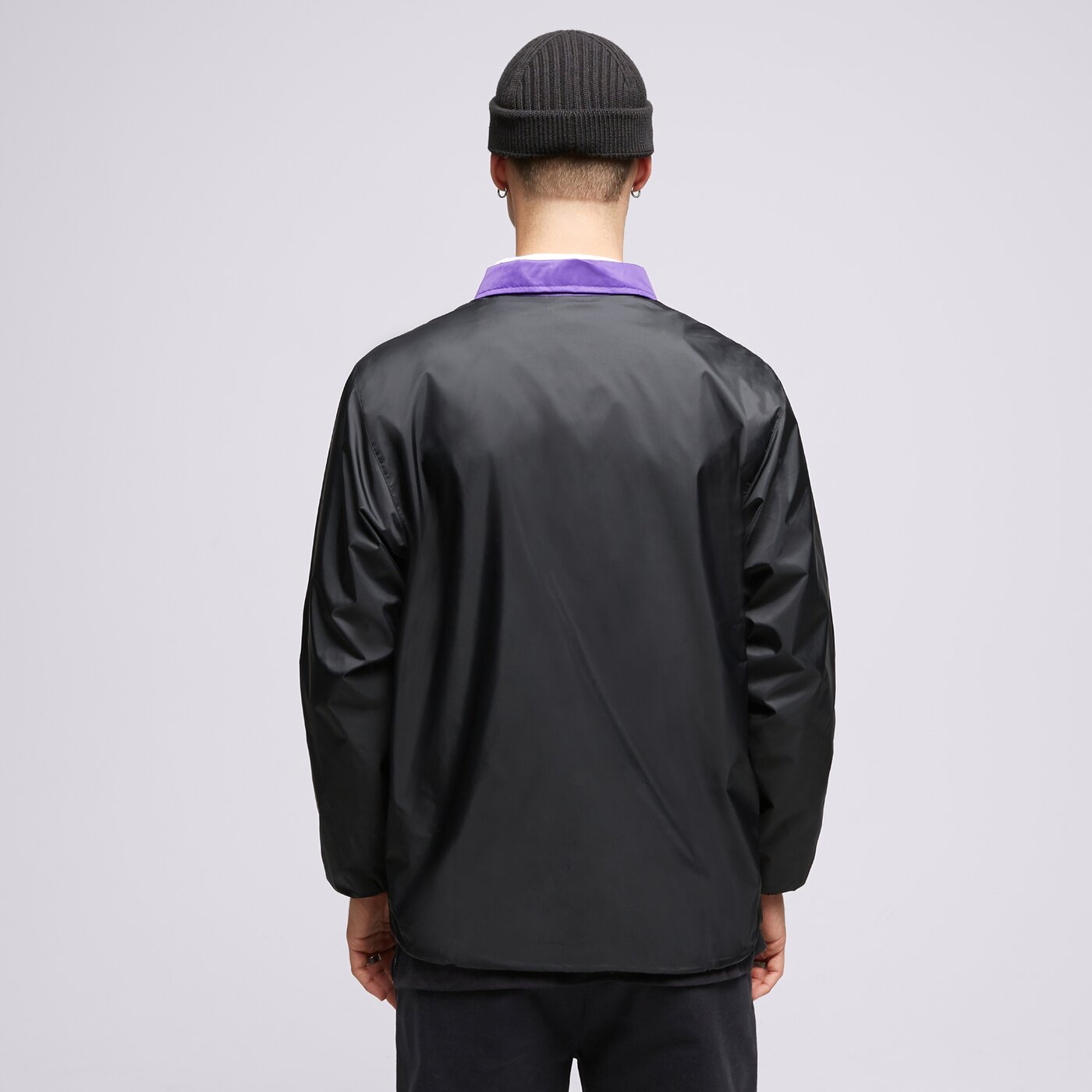 Мъжко преходно яке NIKE ЯКЕ LAL MNK JKT LTWT CTS NBA dx9839-010 цвят черен