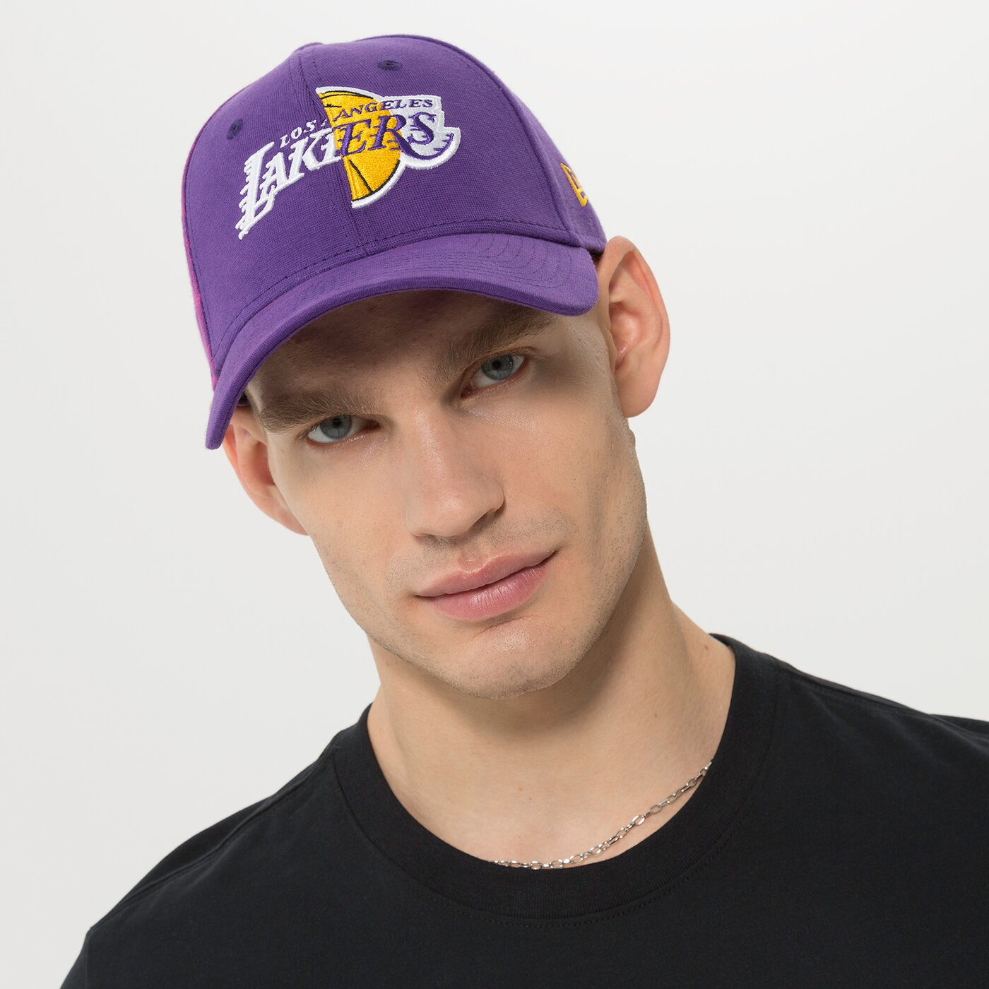 Мъжка шапка с козирка NEW ERA ШАПКА WASHED PACK 940 LAKERS LOS ANGELES LAKERS TRP 60240335 цвят виолетов