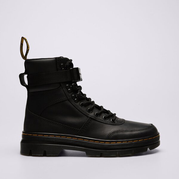 Дамски боти DR.MARTENS COMBS TECH LEATHER  27801001 цвят черен