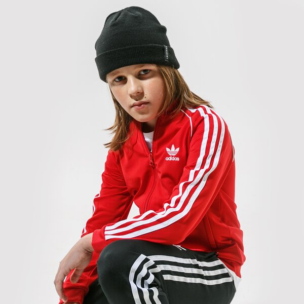 Детски суичър ADIDAS СУИТЧЪР SST TRACK ТОП MM gn8449 цвят червен