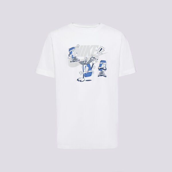Детска тениска NIKE ТЕНИСКА K NSW TEE BOXY BREAK DANCE BOY hv5214-100 цвят бял
