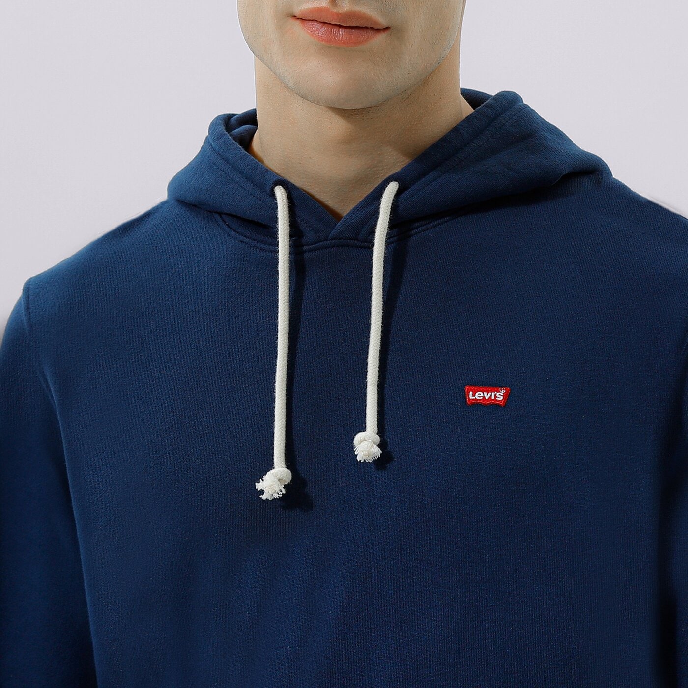 Мъжки суичър LEVI'S СУИТЧЪР С КАЧУЛКА NEW ORIGINAL HOODIE 34581-0009 цвят тъмносин