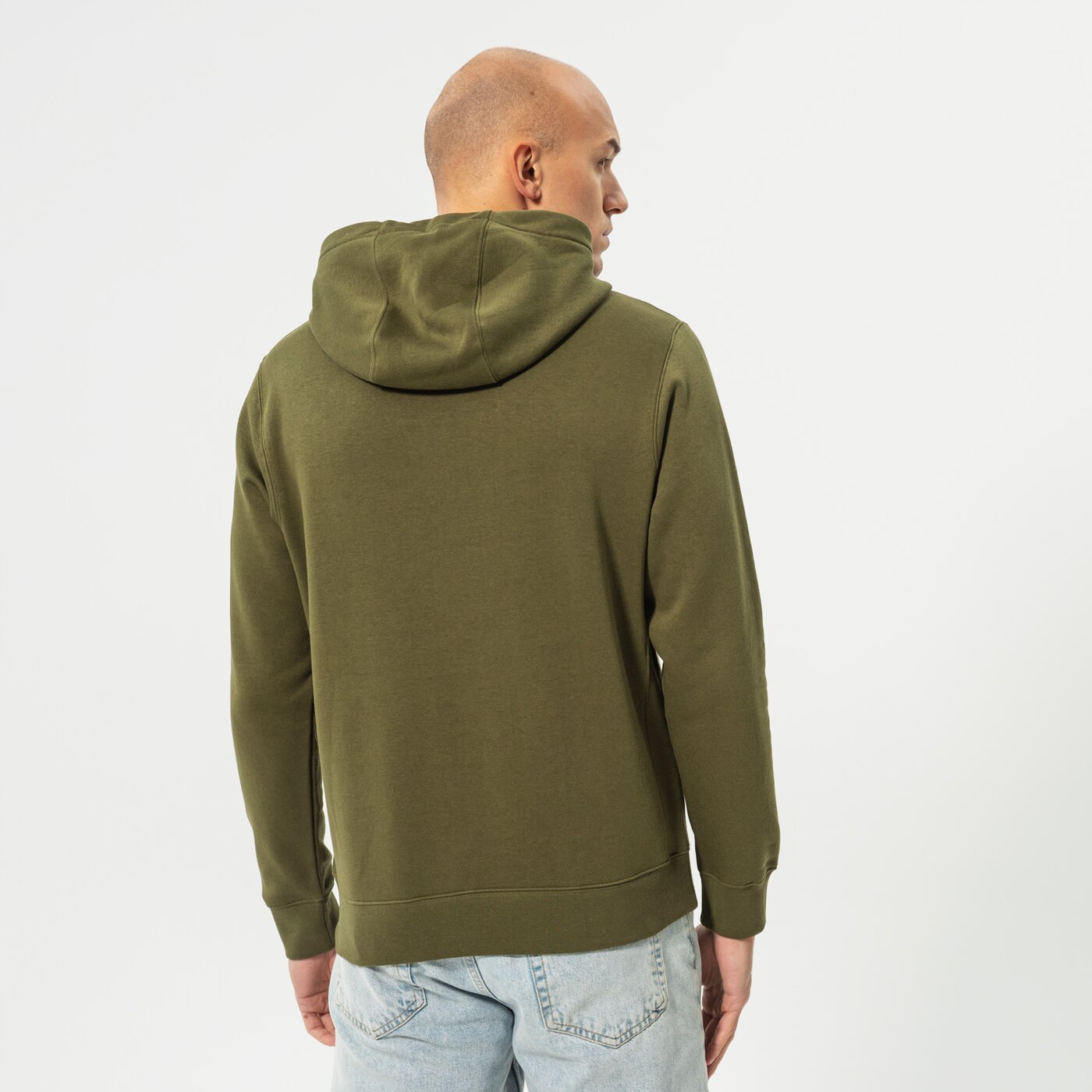 Мъжки суичър NIKE СУИТЧЪР С КАЧУЛКА SPORTSWEAR CLUB FLEECE bv2654-327 цвят каки