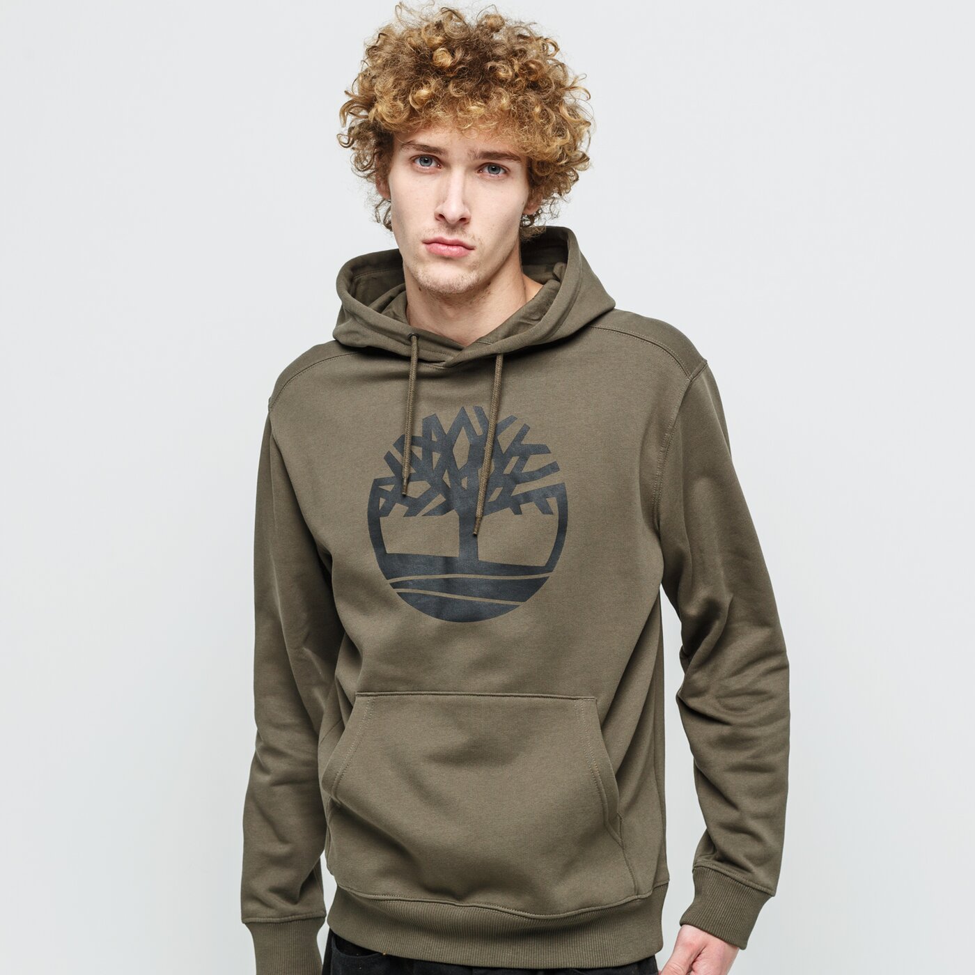 Мъжки суичър TIMBERLAND СУИТЧЪР С КАЧУЛКА YC CORE TREE LOGO PULL OVER HOO tb0a2bjhz281 цвят каки