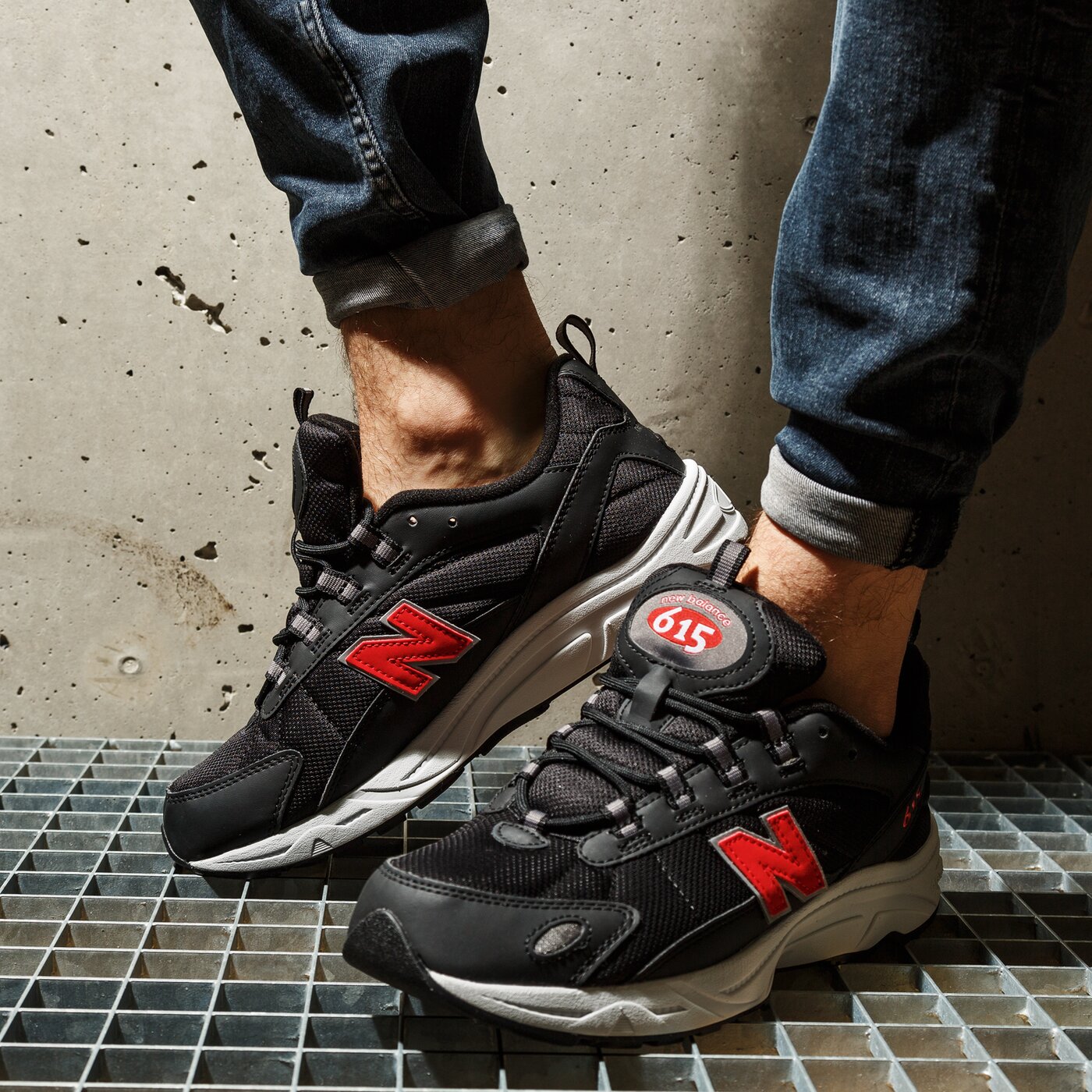 Мъжки маратонки NEW BALANCE ML615DB ml615db цвят черен