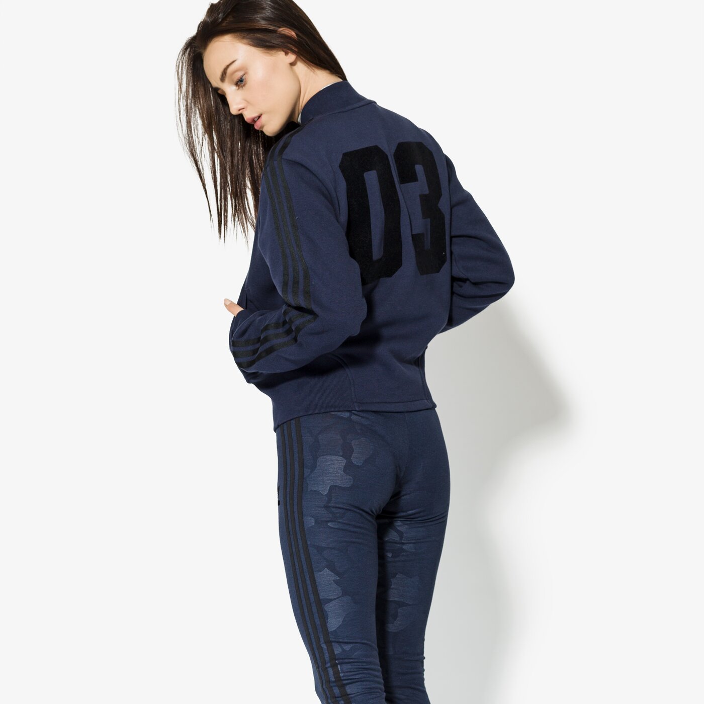 Дамско зимно яке ADIDAS ЯКЕ COLLEGIATE TT bs4314 цвят тъмносин