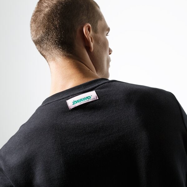 Мъжки суичър CONFRONT СУИТЧЪР DINO SWEATSHIRT cf39blm30001 цвят черен