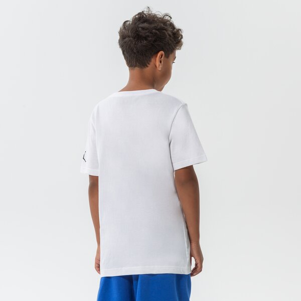 Детска тениска JORDAN ТЕНИСКА JUMPMAN X NIKE BRIGHT BOY 95b475-001 цвят бял