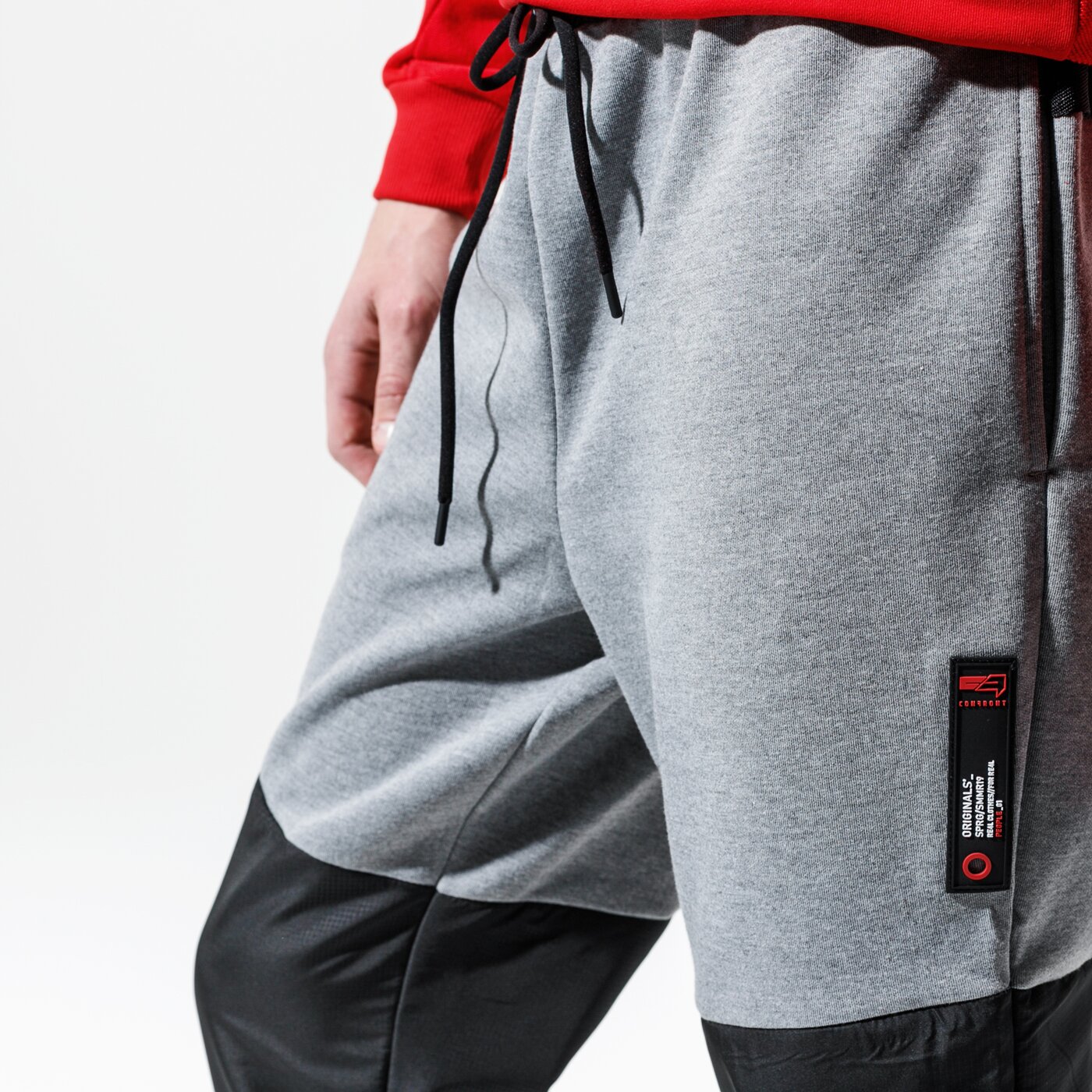 Мъжки панталони CONFRONT ПАНТАЛОНИ CLEGANE cf120spm34002 цвят сив