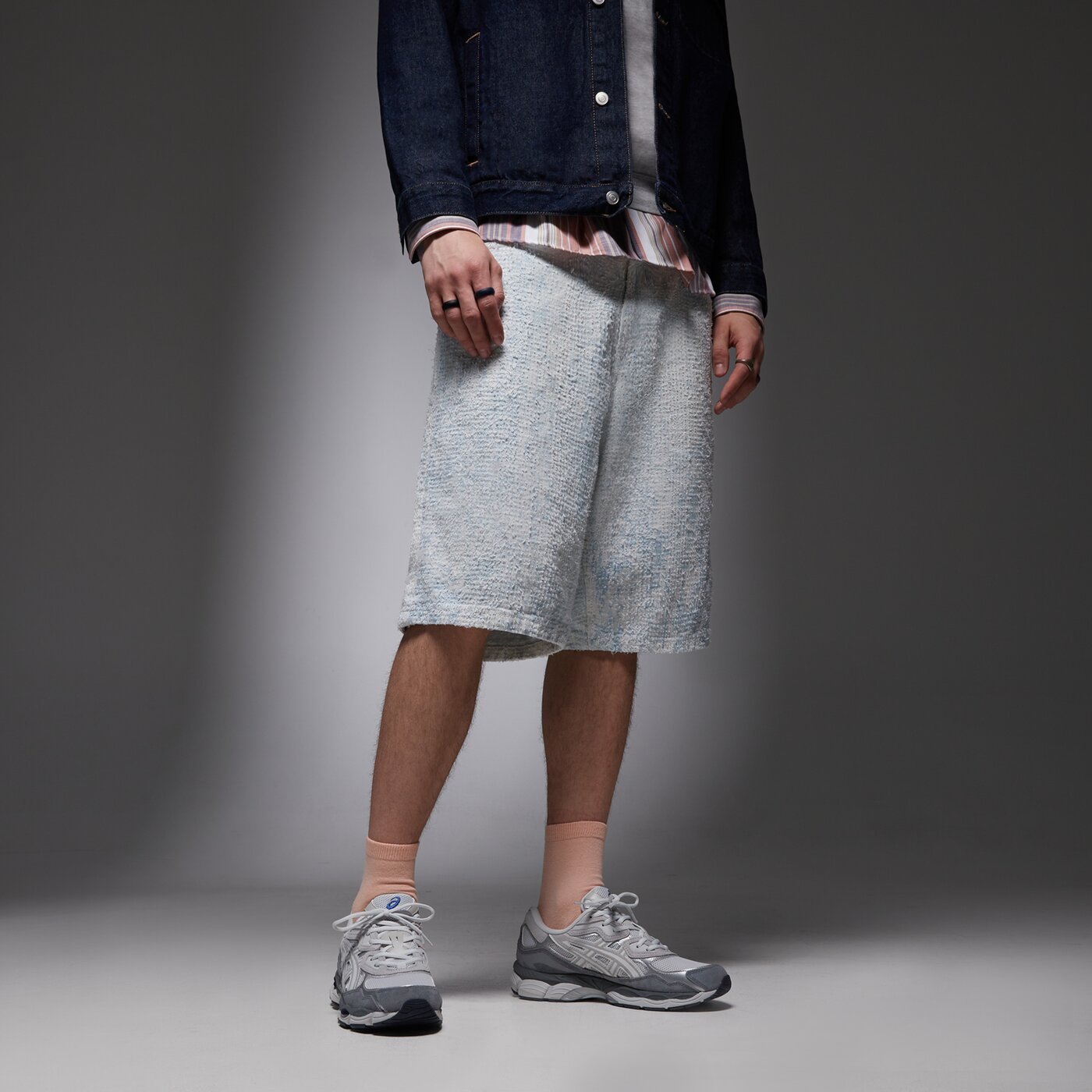 Мъжки маратонки ASICS GEL-NYC 1203a383025 цвят бял