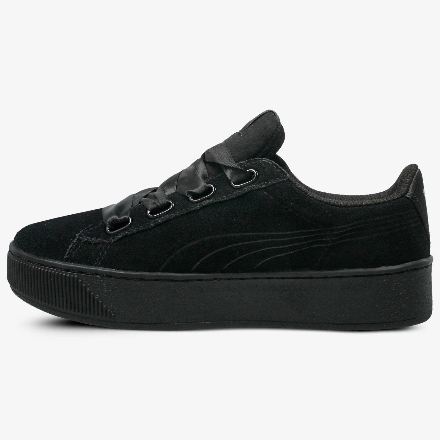 Дамски маратонки PUMA VIKKY PLATFORM RIBBON S 36641801 цвят черен