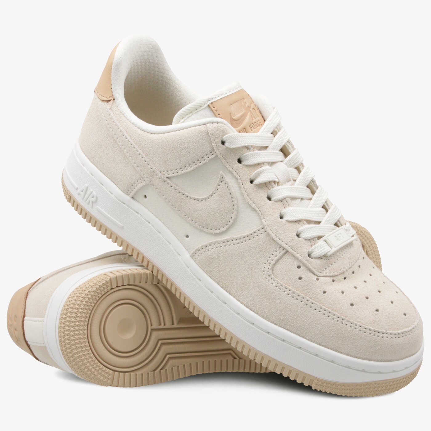 Дамски маратонки NIKE WMNS AIR FORCE 1 '07 PRM 896185-102 цвят бежов